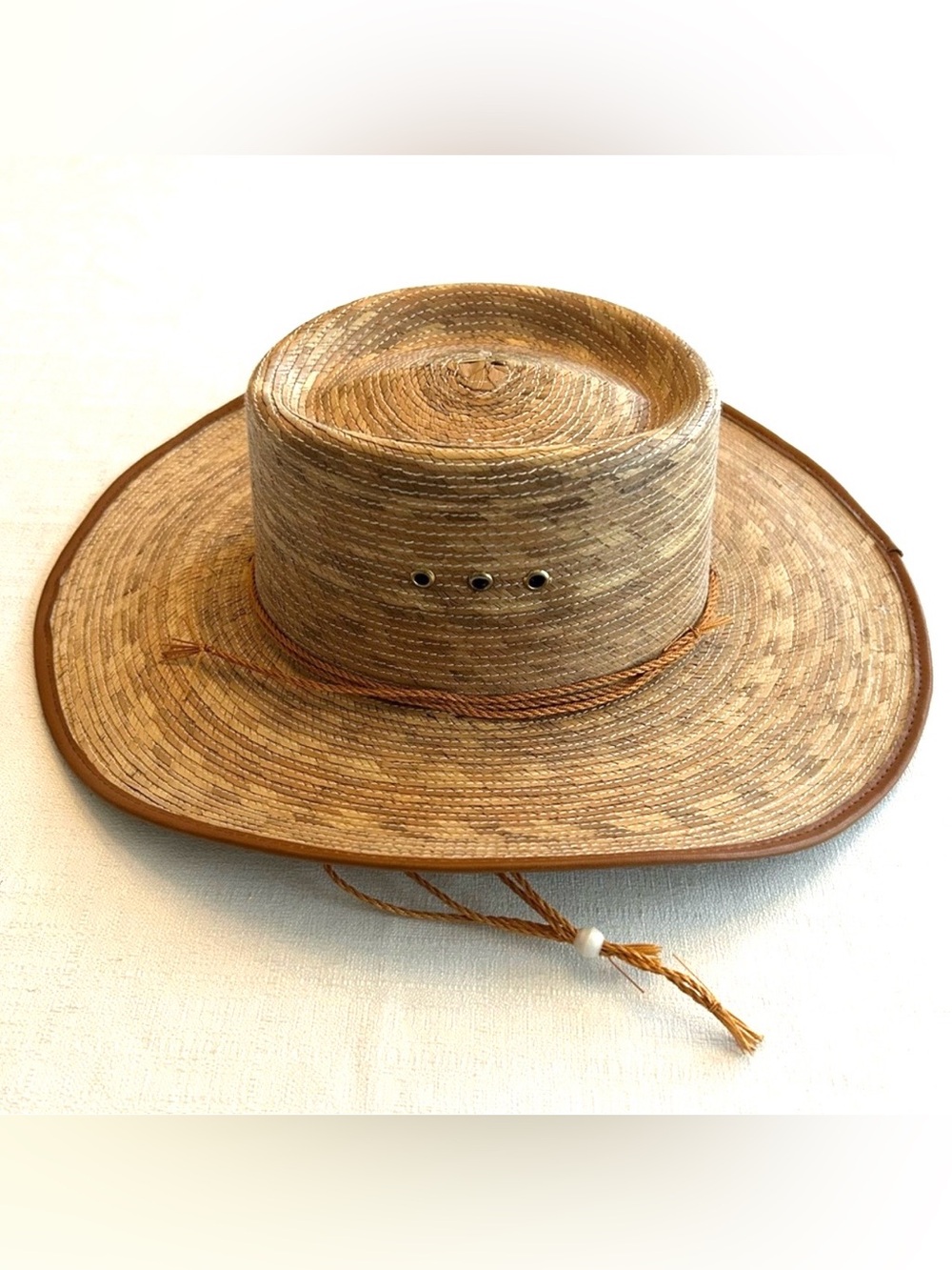NWOT MexArt Mexican Palm Leaf Cowboy Straw Hat